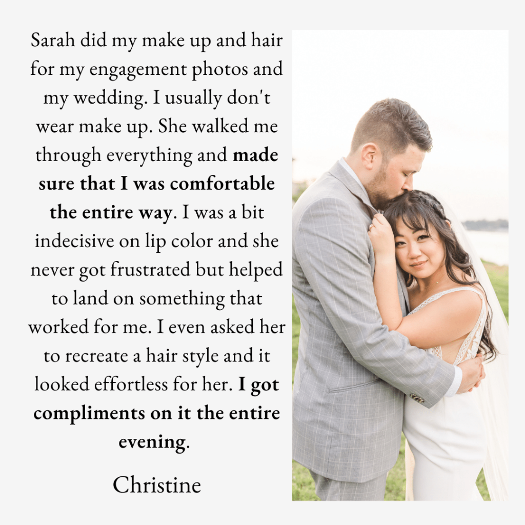 review about sarah hicken artistry makeup artist in Nashville TN